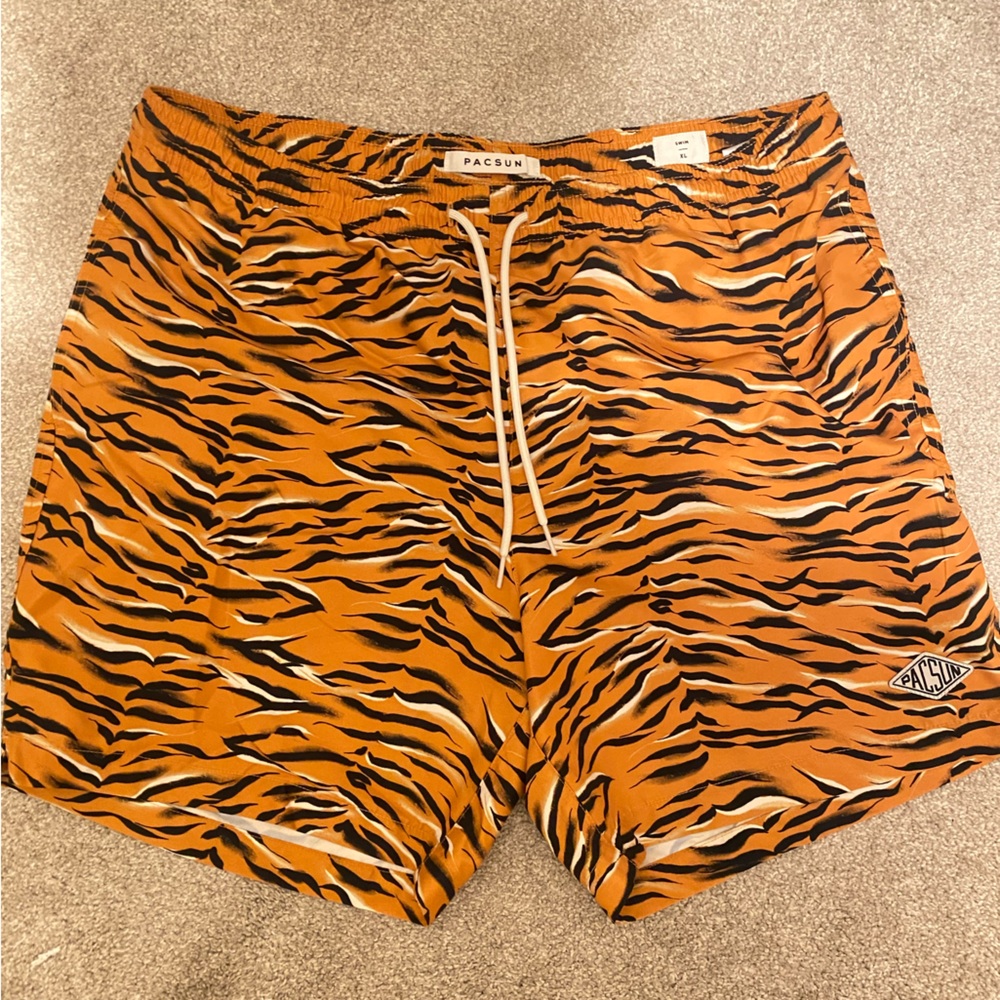 PacSun Bathing Suit | Tiger Print | Size XL